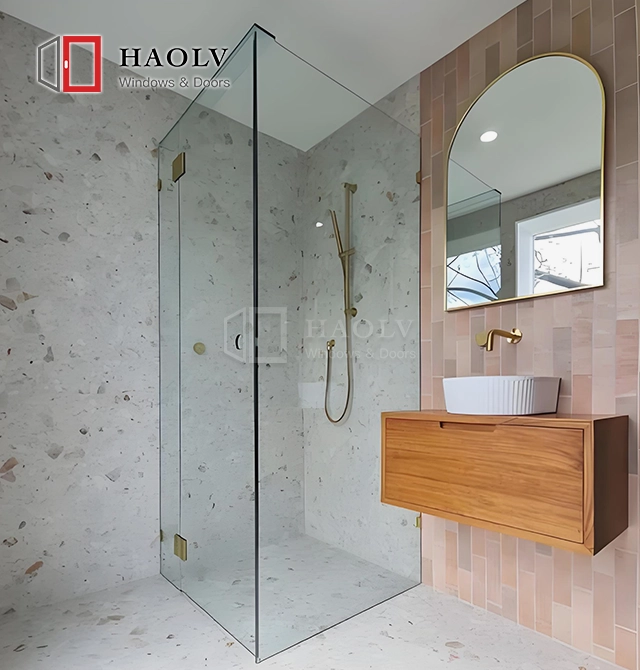 Frameless Swing Glass Shower Door Frameless Swing Glass Shower Door